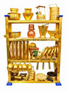 Tirtha Enterprises Brass Miniature Kitchen Set, Kitchen Set for Girls, Toy Kitchen Set Golden