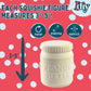 DIY Party Craft Kit Jumbo Food Container Squishies (9 Unique Cute Pantry Shapes)-White Kawaii Scented Slow Rising Squishy Toys,