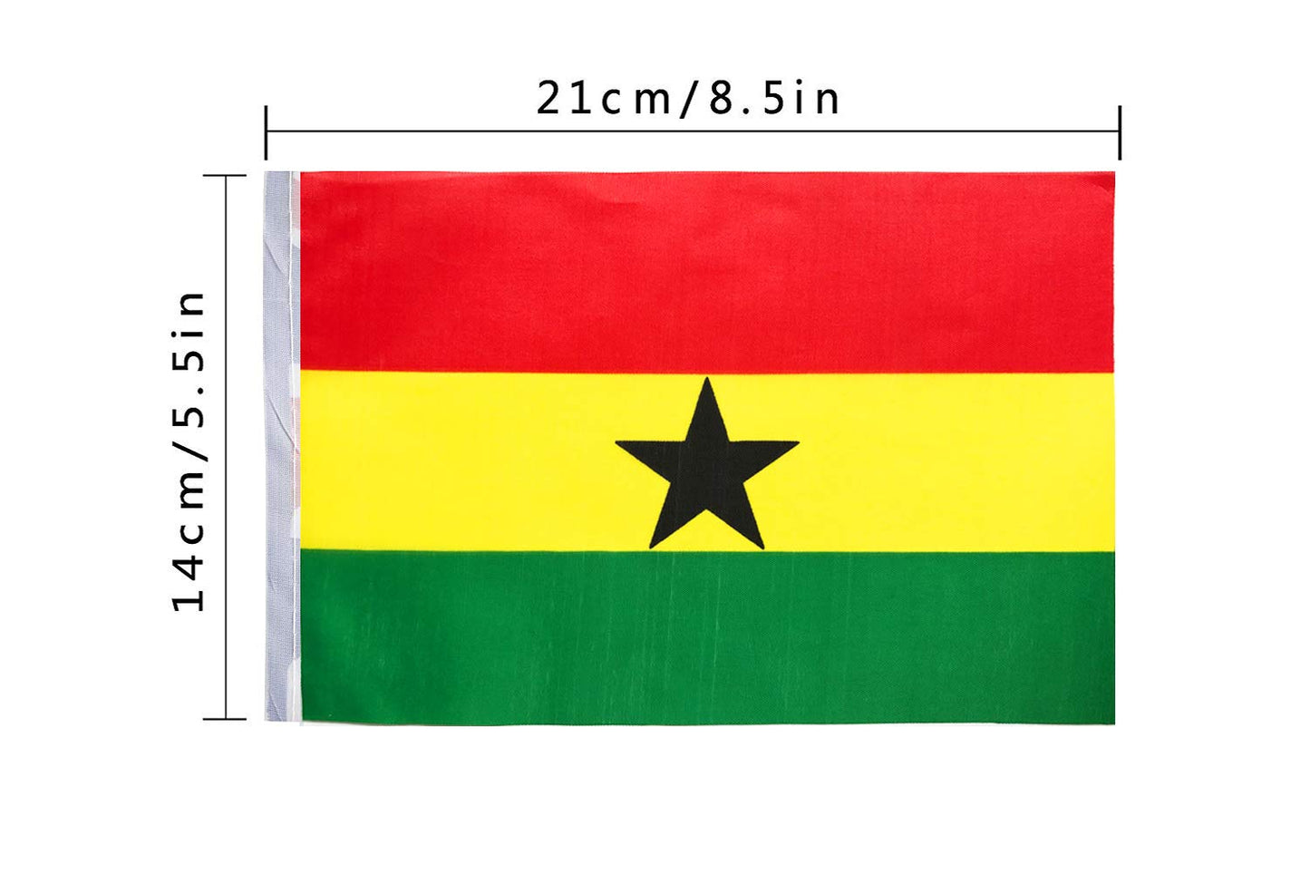 Kind Girl Ghana Flag Ghanaian Flag,100Feet/76Pcs National Country World Pennant Flags Banner,Party Decorations Supplies For Olym