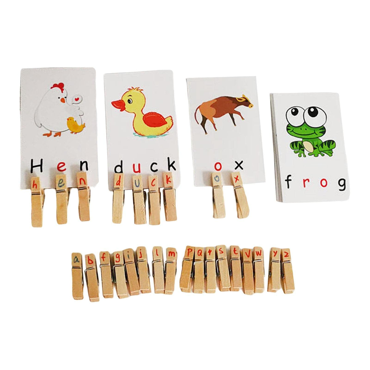 ENAKSHI Spelling Game Flash Card Alphabet Cognitive Gifts for Kids Children Age 3+|Toys & Hobbies | Preschool Toys & Pretend Pla