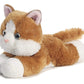Aurora Bundle Of 2 Plush 8.5' Cats - Sugar Too & Sunshine Tabby, Multicolor