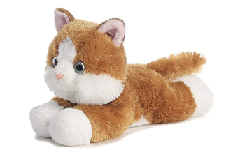 Aurora Bundle Of 2 Plush 8.5' Cats - Sugar Too & Sunshine Tabby, Multicolor