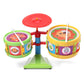 Toy Fun Musical Drum Set For Kids 2 Drums And 1 Cymbal Age 3 Years And Above