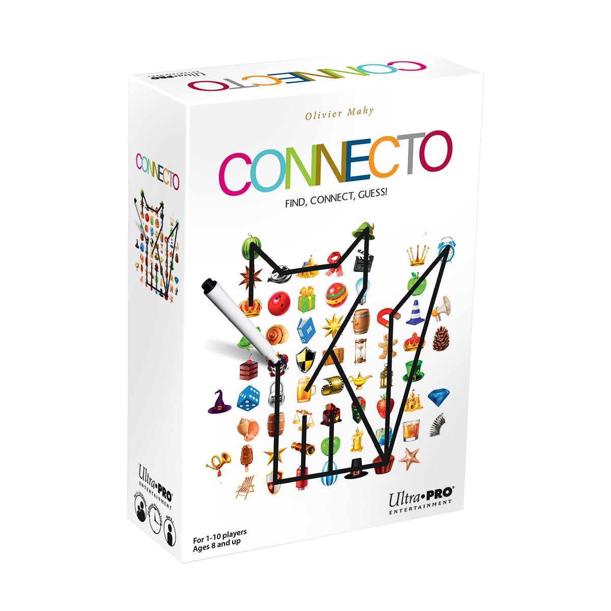 Connecto - Find, Connect, Guess! - Fast-Paced Drawing Game For The Whole Family! Connect Items, Guess Drawings, And Win Points In This Fun Game, Fun Game For Friends And Family, 4 Ways To Play