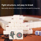 Drizzle 24Mm Travel Mahjong Game Set Mini Duck - 0.9'' Portable 144 Tiles - 4Pcs Racks Melamine Material Mah-Jong Family Leisure