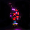 Brickbling Light Compatible With Lego Icons Plum Blossom Flower Décor, Led Lighting Compatible With Lego 10369, Light Up Your Botanical Collection (No Model Set)