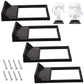 Fennoral 4 Pack Wall Mount/Wars Helmet Display Shelf For Lego Star Wars Helmet Compatible With All Standard Lego Helmets, Sturdy