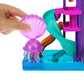Polly Pocket Outdoor Toy - Pollyville Super Slidin Water Park Playset with 2 Micro Dolls & Accessories, Multi, Model GNG65, Taille unique
