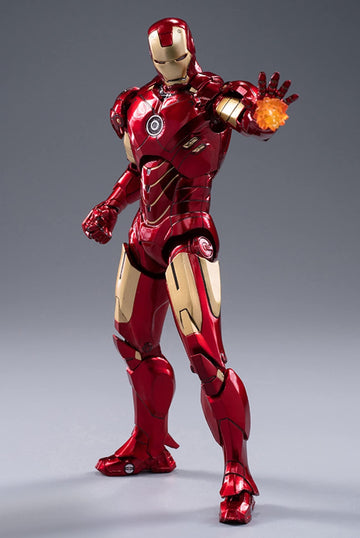 Ovonni 7 Inch Ironman Mk4 Action Figure,Deluxe Painting All Joints Movable Collectible Toy