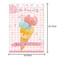 Pin The Cherry On The Ice Cream Game -Ice Cream Party Game With 21'' X 28'' Poster, Reusable Cherry Sticker Carnival Party Suppl