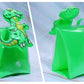 PENTA ANGEL Swim Arm Floats - Inflatable Cartoon Dinosaur Arm Bands for Kids, PVC, Multicolor, 2Pcs, Perfect for Summer Pool Parties