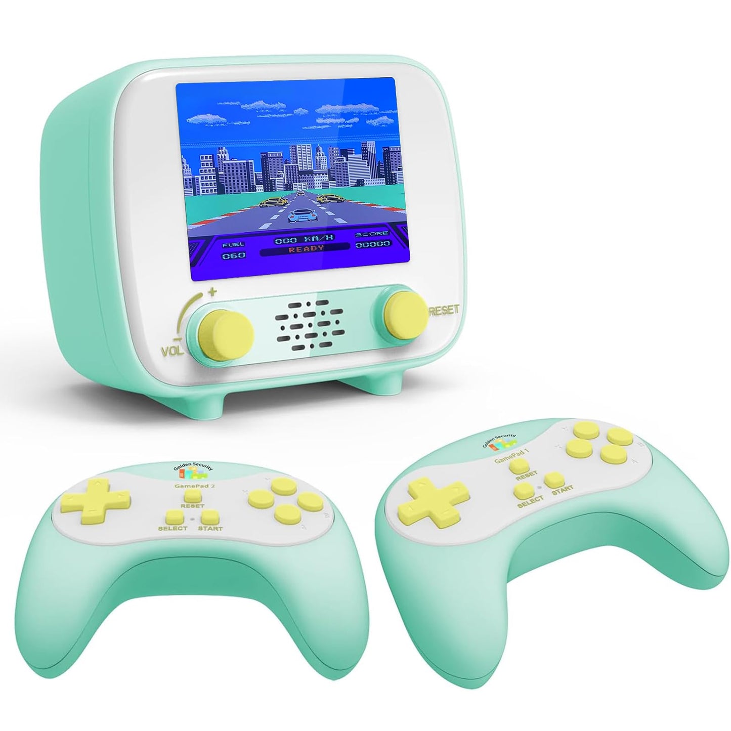 Handheld Game Console, Retro Mini Arcade Machine, 2.8 Inches, (One Player Game 216 Classic Games, Two Player Game 84 Classic Gam