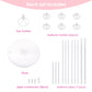 Royuye 7 Sets Balloon Stands For Table Balloon Stand Kits Clear Table Balloon Centerpiece Stand Balloon Holder Decorations For B