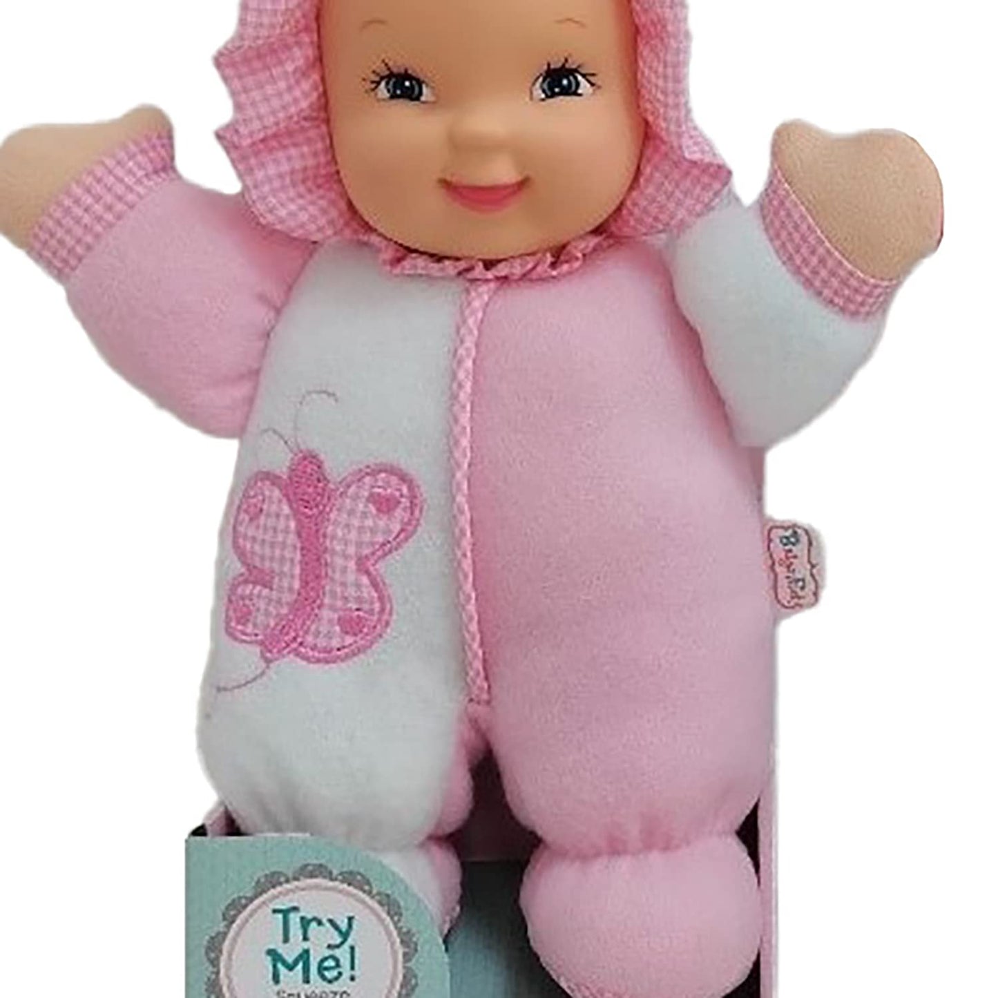 Baby'S First Goldberger 11' Soft & Snuggle Butterfly Doll - Baby'S 1St Doll, Machine Washable, Safe For Children & Infant, Ages 0 Months & Up