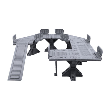 EnderToys Mid-Level Industrial Skirmish Field  Terrain Scenery for Necromunda  Kill Team  Compatible with Sector Mechanicus  3D Printed and Paintable