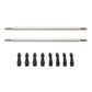 Meus Racing 1/10 Links Steel Chassis Links Kit For Traxxas Trx4 Axial Scx10 Tamiya Cco1 Redcat Gen8 1/10 Rc Crawler (110Mm)