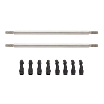 Meus Racing 1/10 Links Steel Chassis Links Kit For Traxxas Trx4 Axial Scx10 Tamiya Cco1 Redcat Gen8 1/10 Rc Crawler (110Mm)