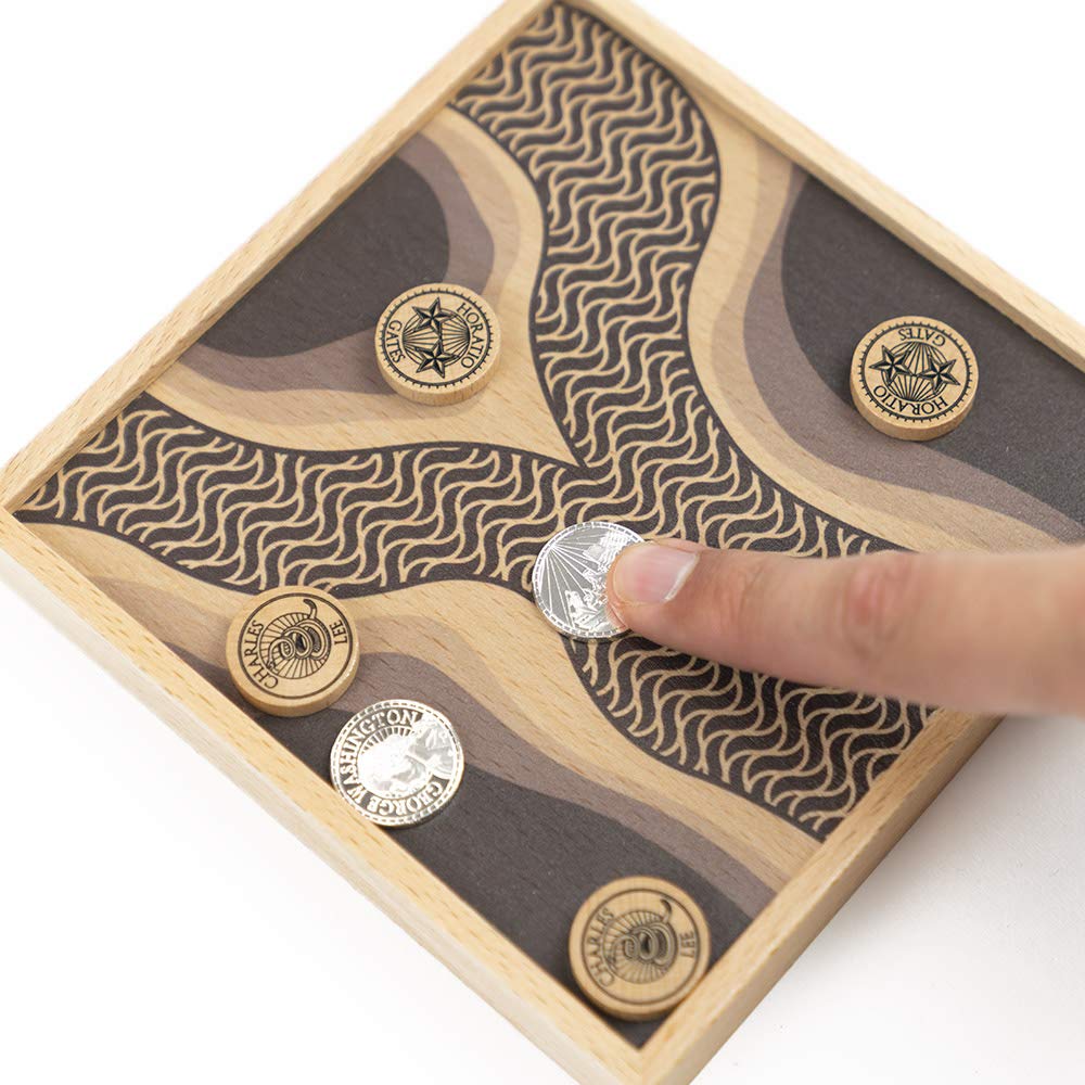 George Washington Coin Challenges 3D Brain Teaser Puzzle