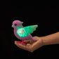 Little Live Pets - Lil Bird & Bird Cage: Polly Pearl, New Light Up Wings with 20 + Sounds, and Reacts to Touch