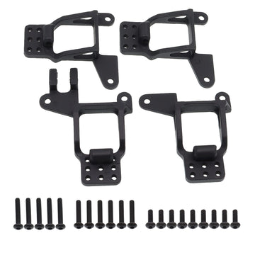 Treehobby Aluminum Front and Rear Shock Towers Hoops Bracket Mount Compatible with traxxas TRX-4 1/10 Crawler RC Car Upgrades Pa