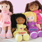 Dibsies Personalized Butterfly Snuggle Doll - 15 Inch (Blonde)
