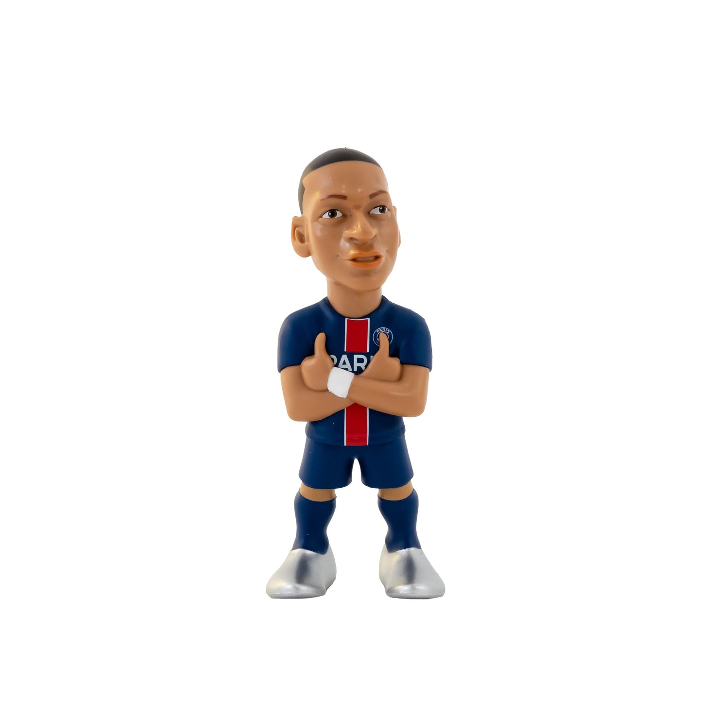 MINIX COLLECTIBLE FIGURINES - Kylian Mbapp  , Official PSG, Sports Collectable 12 cm Figurine, Unique Soccer Gift for All Ages,