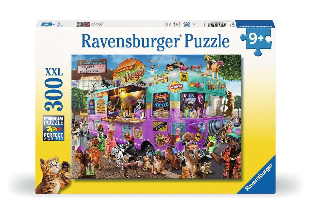 Ravensburger Hot Diggity Dogs 300 Xxl Piece Jigsaw Puzzle For Kids - Every Piece Is Unique, Pieces Fit Together Perfectly