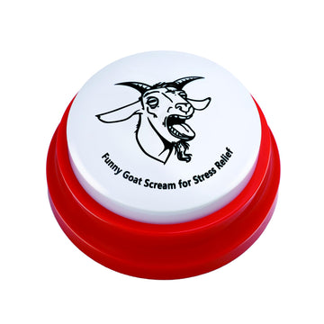 Freetoes Screaming Goat Sound Button,Screaming Goat Desk Toy Talking Button,Funny Gag Gifts For Men Women,Weird Things Office Pr