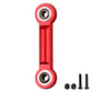 AllinRC Aluminum Servo Steering Rod Tie Links for 6S Arrma Kraton Notorious Mojave Infraction Felony BLX (Red)