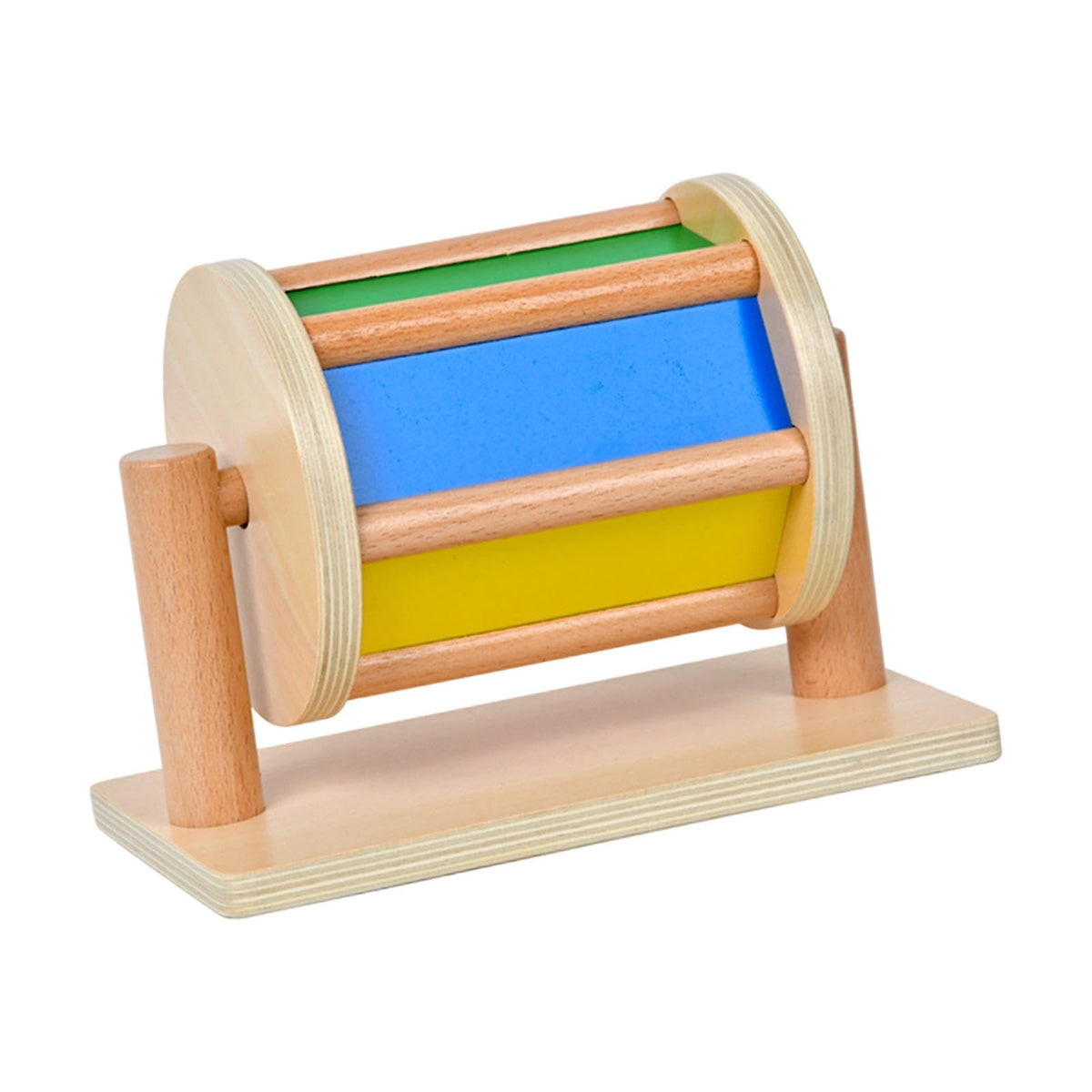 Ujeavette Montessori Rotating Drum Learning Sensory Toy For Kids 612 Month Boys Girls