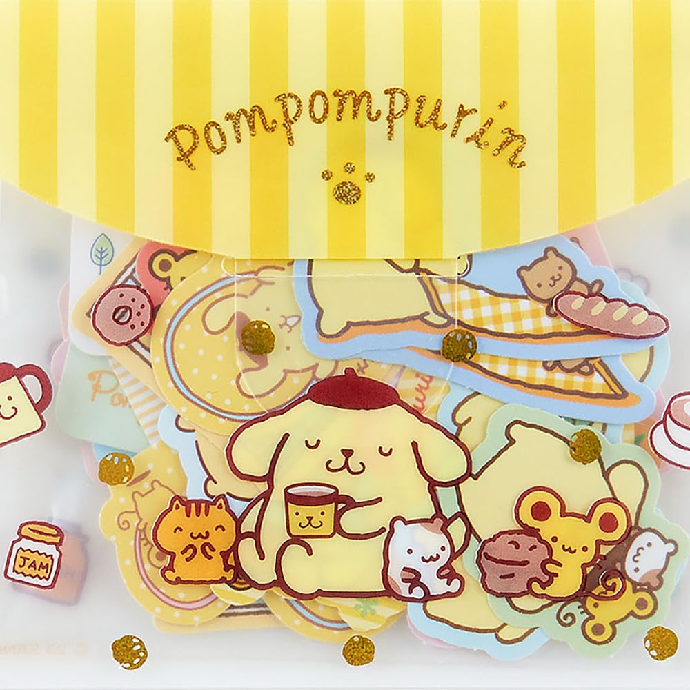 Sanrio 400777 Pompompurin Seal & Case Set