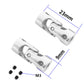 5Pack Vgoohobby Universal Rotatable Steering Shaft U Joint Coupling Motor Connector Coupler for RC Car Robot Crawler Boat (3.17m