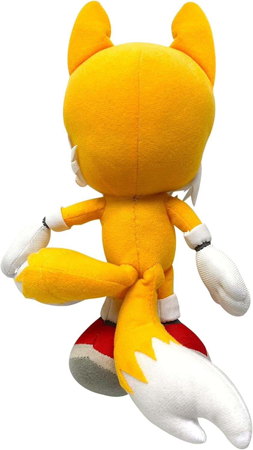 Great Eastern Entertainment Sonic The Hedgehog- Tails Holding Its Tail Plush 9' H