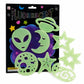 MONKEYTAIL Birthday Return Gift for Kids Glow in Dark Stickers, Set of 10