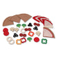 Melissa & Doug Felt Food Mix And Match Pizza Play Food Set - 42 Pieces Felt Pizza Play Set For Kids Kitchen, Pretend Toy For Tod