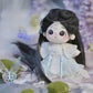 Niannyyhouse 20Cm Plush Doll Long Hair Girl Humanoid Stuffed Body No Attribute 8' Normal Body Wearable Clothing Dress Up Gifts (A-42-Without Skeleton)