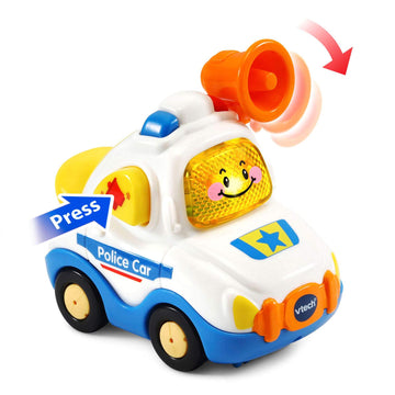 Vtech Go! Go! Smart Wheels Police Car, White