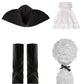 Gortykor Kids George Washington Costume Founding Father Costume For Boys American Colonial Uniform (8-10 Years)