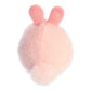Aurora Vibrant Spring Bunny Puff Stuffed Animal - Decorative Charm - Endless Fun - Pink 5 Inches