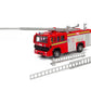 London Fire Truck 5 Inch Diecast Model Toy Car Fire Engine by All Star Toys Motormax 76006