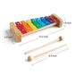 Musicube Xylophone For Kids Wooden Xylophone With Mallets Orff Music Instrument For Educational Preschool Learning Baby Percussi