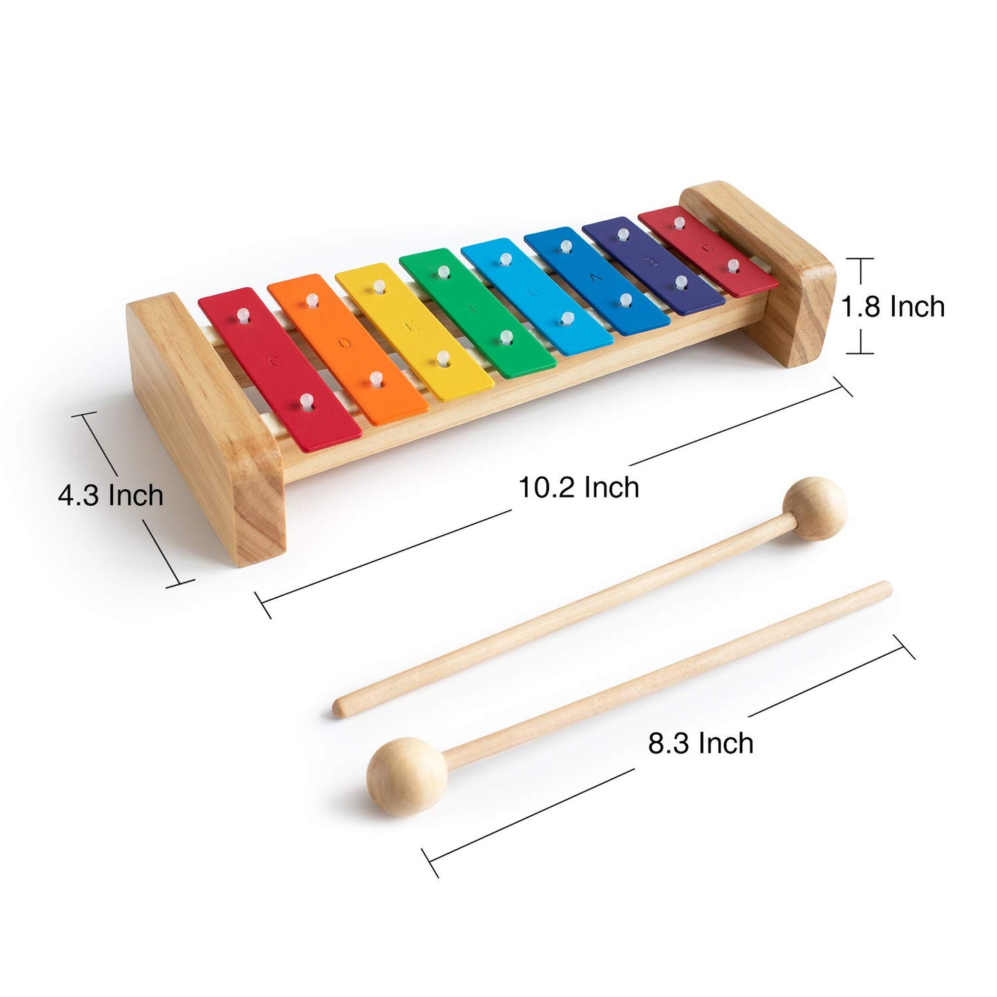 Musicube Xylophone For Kids Wooden Xylophone With Mallets Orff Music Instrument For Educational Preschool Learning Baby Percussi