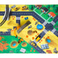 CAT Construction Toys, CAT Little Machines Vehicles Play Mat with Collectible Construction Vehicles, Sensory Toys for Kids Ages