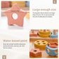 Samonyed Shape Sorter Toys For Toddlers 1-3 Montessori Stack Toy Car For 1 Year Oldbaby Blocks Sorting Wooden&Silicone Education