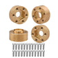 MUHIKRT Brass Weights 6mm 9mm 12mm 15mm 22mm Wheel Hex Hub Widen Adapter for 1/10 RC Crawler 1.9 2.2 Wheels Rims SCX10 TRX4 (9mm