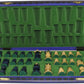 Beautiful Handcrafted Wooden Chess Set with Wooden Board and Handcrafted Chess Pieces - Gift idea Products (16 (40 cm) Blue)
