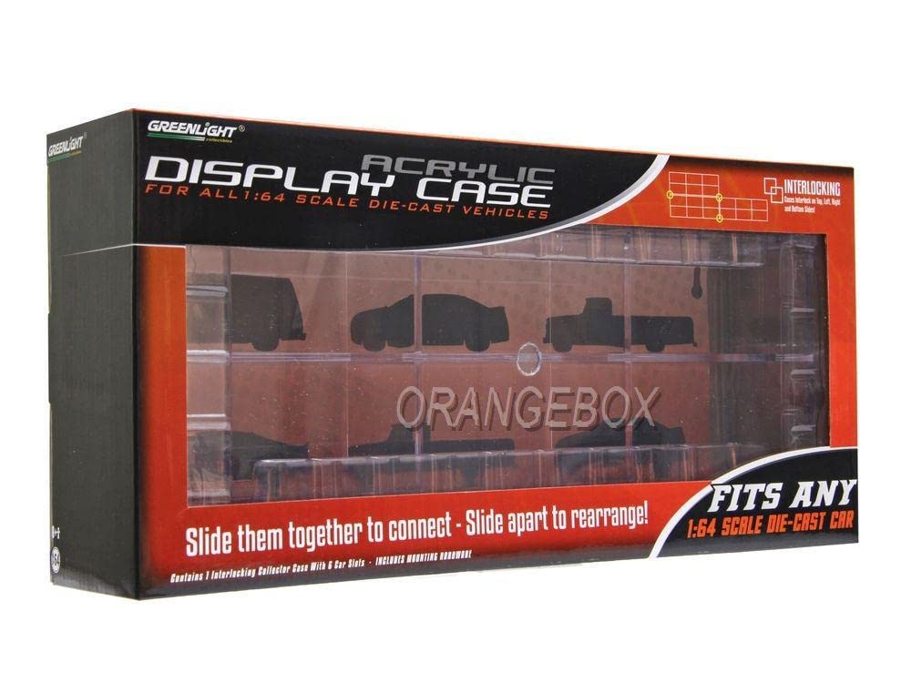 Greenlight 6-Car Connecting Acrylic Case Vehicle