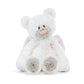 Demdaco Pink Guardian Angel Bear 9.5 Inch Plush Children'S Stuffed Animal Activity Rattle Toy