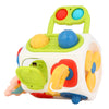 Mignonlique Activity Cube, Busy Cube For Children Over 18 Months, Travel Toys For Toddlers 1-3, Montessori Toys, 10 In 1 Multi-F