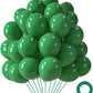 Lovestown 110Pcs Latex Balloons 12Inch, Helium Balloons Party Balloons Arch With Ribbon For Birthday Jungle Family Reunion Party St. Patrick'S Day Decorations Dark Green